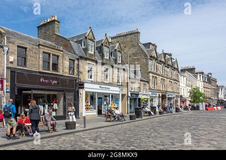 Market Street, St Andrews, Fife, Écosse, Royaume-Uni Banque D'Images