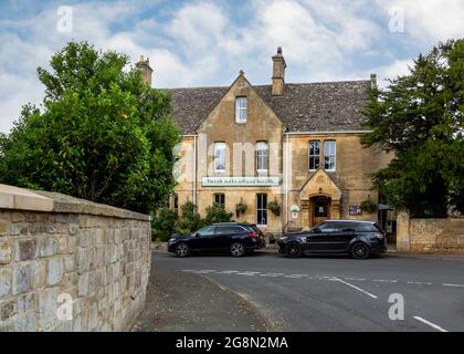 Trois manières House Hotel dans le village de Mickleton, Gloucestershire. Banque D'Images