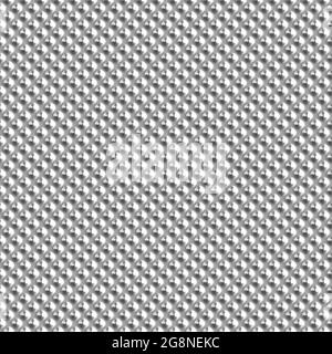 Arrière-plan de motif de texture métallique en pointillés. arrière-plan de l'illustration 3d Banque D'Images