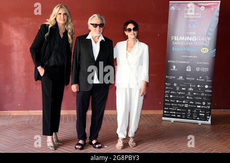 Cagliari, Italie. 22 juillet 2021. Cagliari: Tournage Italie Sardaigne 2021. Ouverture d'une conférence de presse. Dans la photo : Credit: Agence de photo indépendante/Alamy Live News Banque D'Images