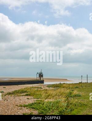 Port de seigle à l'embouchure de la rivière Rother East Sussex Banque D'Images