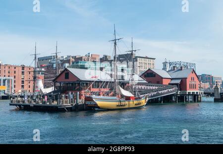 Boston Tea Party Museum Banque D'Images