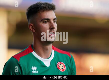 Walsall, Angleterre, 21 juillet 2021. Jack Rose de Walsall pendant le match amical d'avant-saison au stade Banks's, Walsall. Le crédit photo devrait se lire: Andrew Yates / Sportimage Banque D'Images