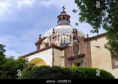 Querétaro - Templo y ex Convento de Santa Clara Banque D'Images