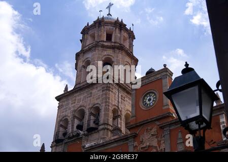 Querétaro - Templo y ex-Convento de San Francisco Banque D'Images