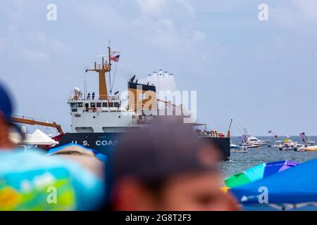 Blue angles, Pensacola Beach Banque D'Images