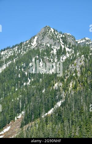 Le parc national de Yellowstone, le premier parc national au monde rempli de monuments emblématiques, situé dans le Wyoming, aux États-Unis d'Amérique. Banque D'Images