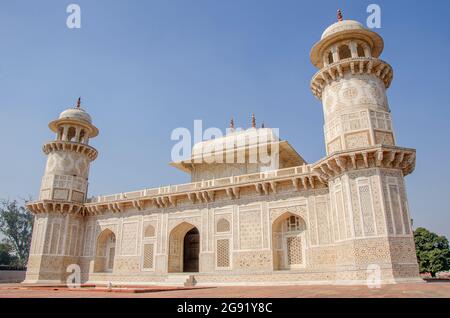 Belle architecture de Baby Taj Banque D'Images