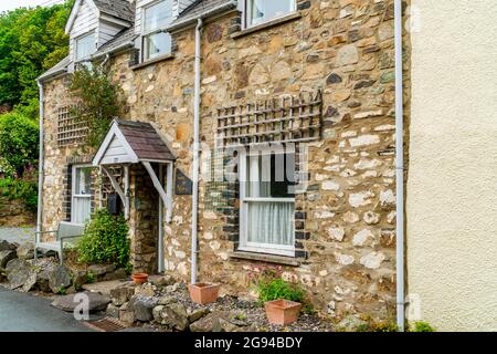 SOLVA, PAYS DE GALLES - le 29 JUIN 2021 : Solva est un village du côté sud de la péninsule St Davids et du côté nord de la baie St Bride, Banque D'Images