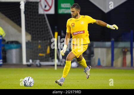 ARNHEM, PAYS-BAS - JUILLET 24 : Jari de Busser de Lommel SK lors du match d'avant-saison entre vitesse et Lommel SK à Gelredome le 24 juillet 2021 à Arnhem, pays-Bas (photo de René Nijhuis/Orange Pictures) Banque D'Images