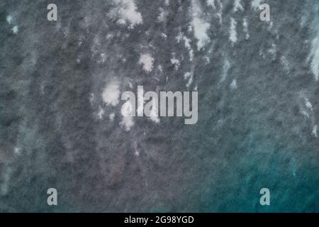 texture d'arrière-plan peinte en aquarelle grise abstraite Banque D'Images