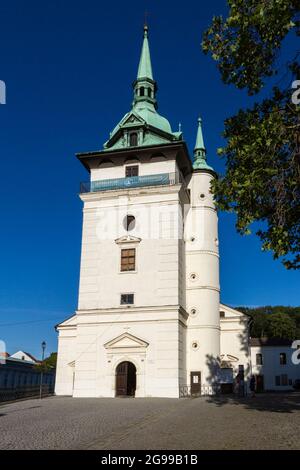 Église Saint-Jean-Baptiste de Teplice Banque D'Images