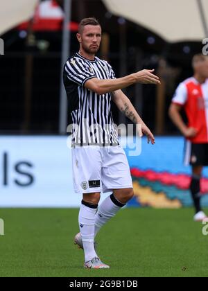 ROTTERDAM, PAYS-BAS - JUILLET 25: Jasmin Kurtic de PAOK Saloniki pendant le match Club friendly entre Feyenoord et PAOK Saloniki à de Kuip le 25 juillet 2021 à Rotterdam, pays-Bas (photo de Herman Dingler/Orange Pictures) crédit: Orange pics BV/Alay Live News crédit: Orange pics BV/Alay Live News Banque D'Images