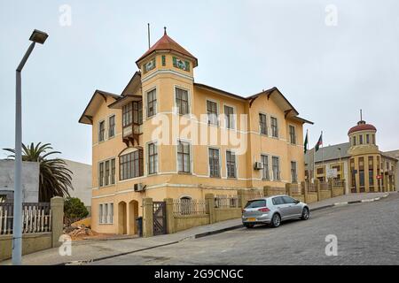 Namibie Wildlife Resorts NWR sur Bismarck Street à Swakopmund Namibie Afrique Banque D'Images