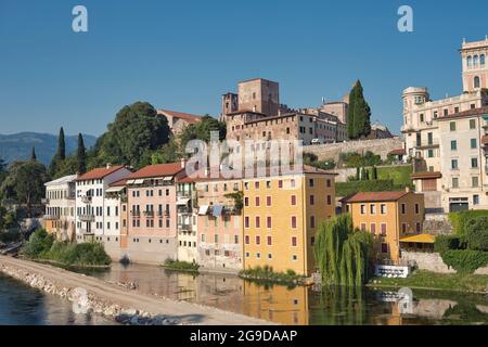 Photo du panorama de Bassano del Grappa en Italie Banque D'Images