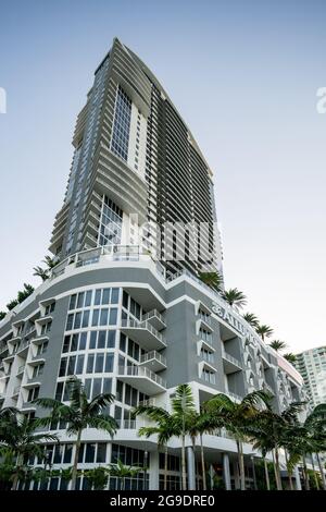 Fort Lauderdale, FL, États-Unis - 23 juillet 2021 : Alluvion fort Lauderdale location d'appartements résidentiels de luxe Banque D'Images