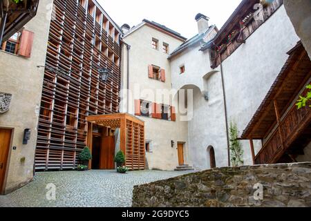 Schloss Lengberg, Nikosdorf, Drautal, Tirol, Österreich Banque D'Images