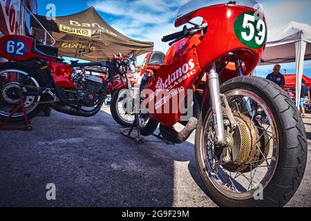 Circuito del Jarama, Madrid, Espagne. 24 juillet 2021. Championnat de vitesse InterAutonomic. Banque D'Images