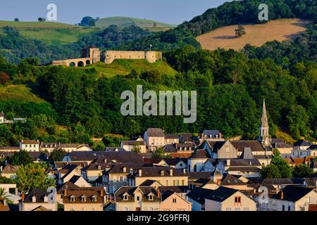 France, Pyrénées-Atlantiques (64), pays Basque, Mauléon-Licharre, le château fort // France, Pyrénées-Atlantiques (64), pays Basque, Mauléon-Licharhar Banque D'Images