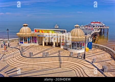 Jetée de Cromer, Norfolk, Angleterre. Banque D'Images