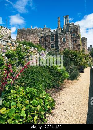 Château de Berkeley, Berkeley, Gloucestershire, Angleterre, Royaume-Uni. Banque D'Images