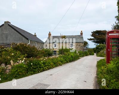 St Agnes, Îles de Scilly, Cornouailles, Angleterre, Royaume-Uni. Banque D'Images