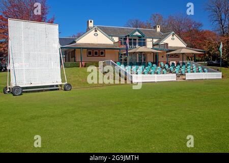 Bradman Oval à Bowral Banque D'Images