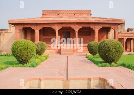 Belle architecture de Fatehpur sikri, Agra, Uttar Pradesh, Inde Banque D'Images