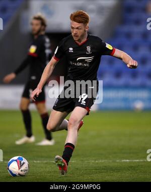 Photo du dossier datée du 27/04/21 de Callum Morton, qui a été signé par Fleetwood Town dans le cadre d'un prêt d'une saison de West Bromm. Date de publication : le mardi 27 juillet 2021. Banque D'Images