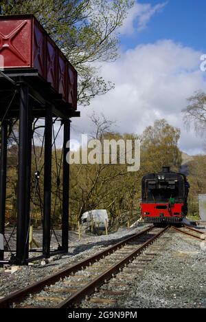 Chemin de fer à voie étroite Welsh Highland, Banque D'Images