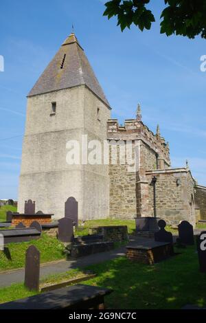 Église Llaneilian, Banque D'Images