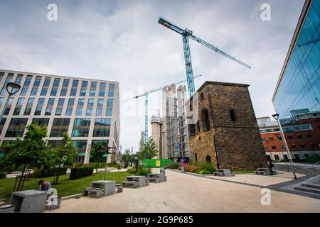 Tower Square, Leeds, West Yorkshire, Royaume-Uni Banque D'Images