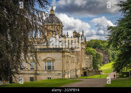 Castle Howard dans le North Yorkshire, Angleterre. Banque D'Images