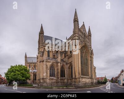 Beverley Minster dans East Yorkshire, Royaume-Uni Banque D'Images