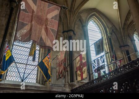 Beverley Minster dans East Yorkshire, Royaume-Uni Banque D'Images