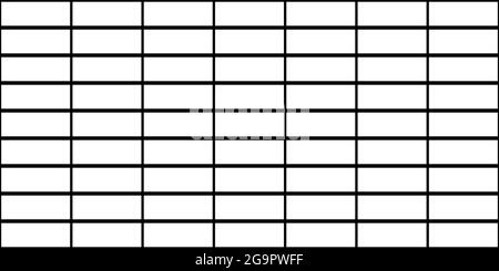 Grille géométrique rectangulaire abstraite répétable, maillage, réseau, motif de réseau, texture – illustration vectorielle, graphiques clip-art Illustration de Vecteur