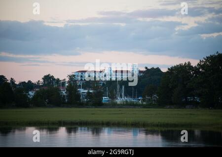 Wentworth by the Sea Hotel, New Castle, New Hampshire, États-Unis Banque D'Images