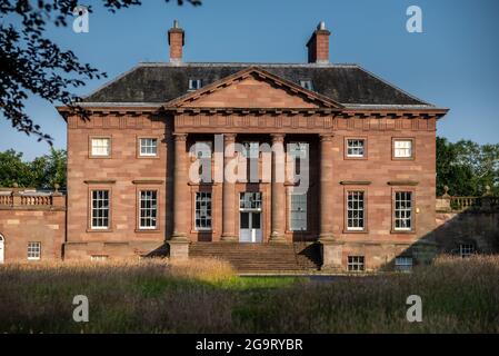 Paxton House est une maison historique à Paxton, dans le Berwickshire, aux frontières écossaises, à quelques kilomètres au sud-ouest de Berwick-upon-Tweed, surplombant la rivière Banque D'Images