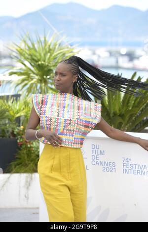 OSS 117 photocall pendant le 74e Festival de Cannes 2021. Banque D'Images