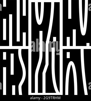 illustration vectorielle d'icône de glyphe de parquet Illustration de Vecteur