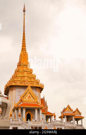 Scènes du marché de Bangkok. Talad SOD Banque D'Images