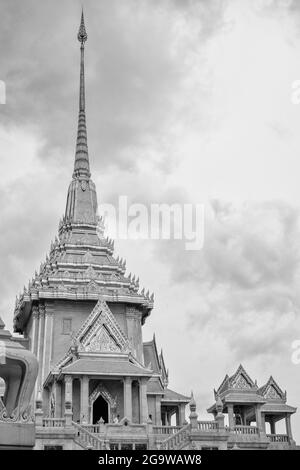 Scènes du marché de Bangkok. Talad SOD Banque D'Images