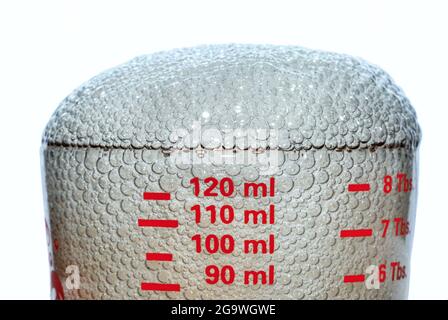 Réaction chimique. Banque D'Images