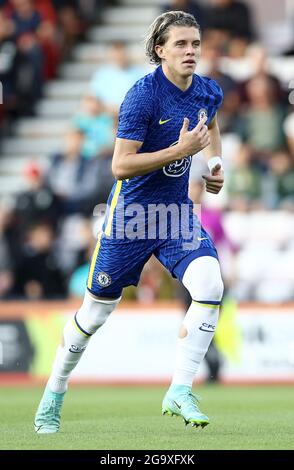 Bournemouth, Angleterre, 27 juillet 2021. Conor Gallagher de Chelsea lors du match de pré-saison au stade Vitality, à Bournemouth. Le crédit photo devrait se lire: Paul Terry / Sportimage Banque D'Images