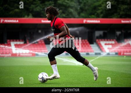 Brandon Thomas Asante. Salford City FC. Banque D'Images