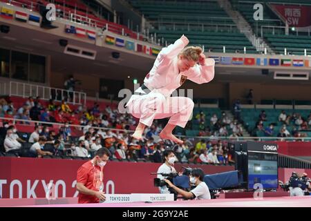 Giovanna SCOCCIMARRO (GER), préparation au combat, judo, femmes, femmes -70 kg, élimination ronde le 07/28/2021, Nippon Budokan. Jeux olympiques d'été 2020, de 23.07. - 08.08.2021 à Tokyo/Japon. Banque D'Images