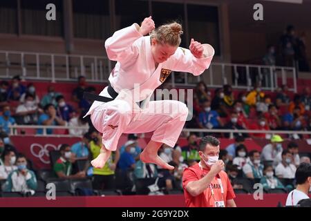 Giovanna SCOCCIMARRO (GER), préparation au combat, judo, femmes, femmes -70 kg, élimination ronde le 07/28/2021, Nippon Budokan. Jeux olympiques d'été 2020, de 23.07. - 08.08.2021 à Tokyo/Japon. Banque D'Images