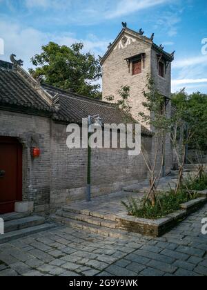 Xuzhou, Chine, Hubushan, complexe de bâtiments historiques, Architecture ancienne. Banque D'Images