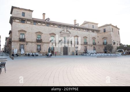 Palacio de los Hurtado de Mendoza à Almazan, Soria Banque D'Images