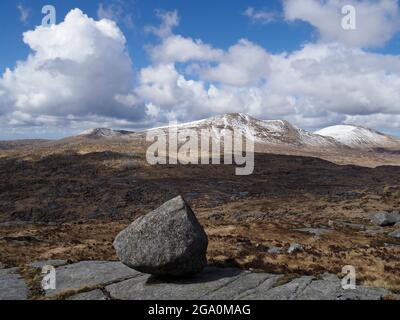 Colline de Merrick et Kirrieroch, parc forestier de Galloway, Écosse Banque D'Images